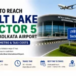 Kolkata airport to Salt Lake Sector 5