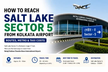 Kolkata airport to Salt Lake Sector 5