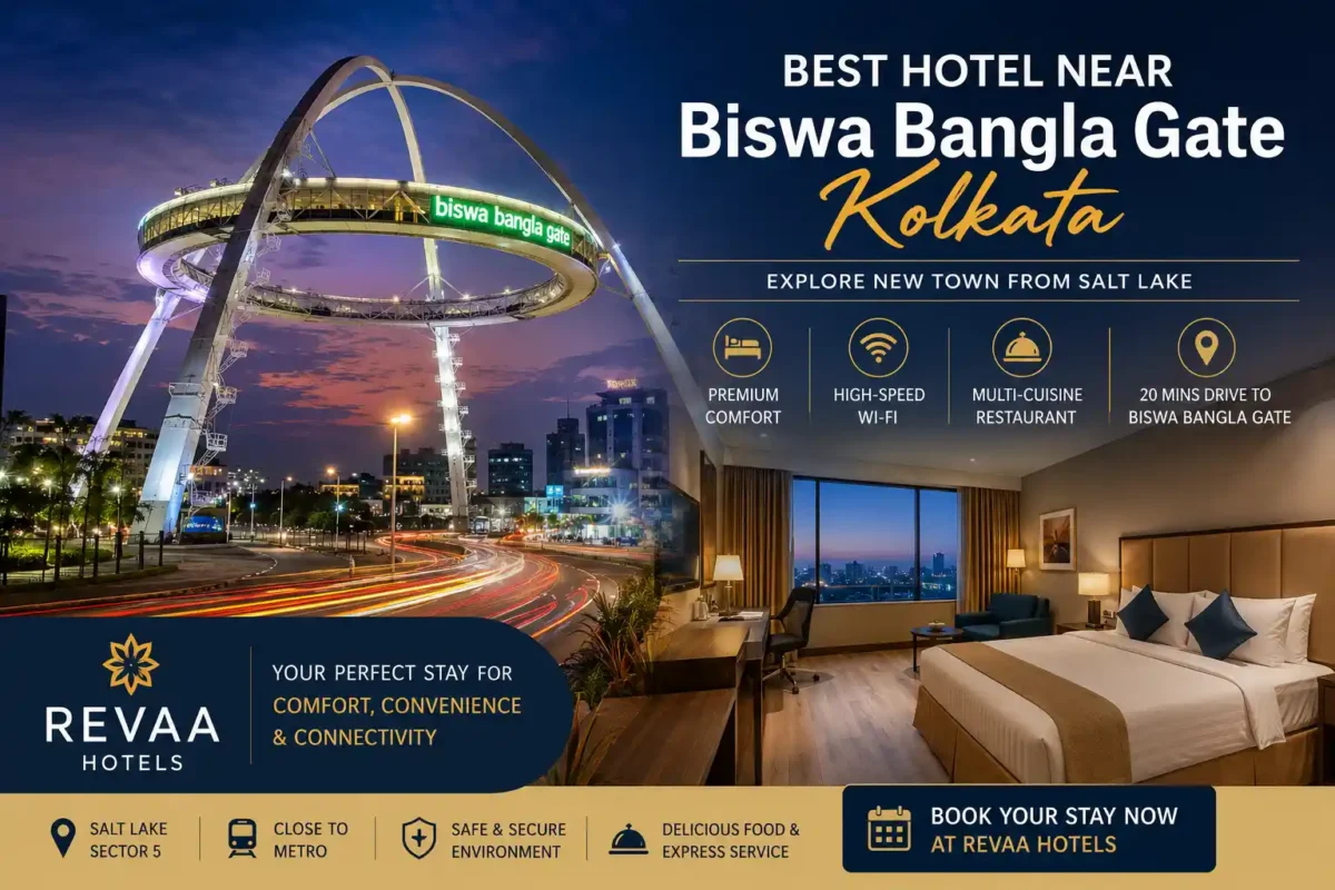 Hotel near Biswa Bangla Gate Kolkata